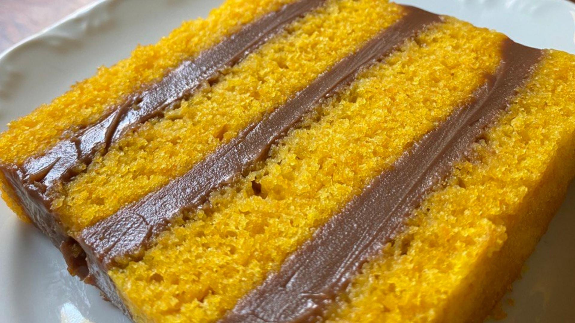 Cenoura com brigadeiro.